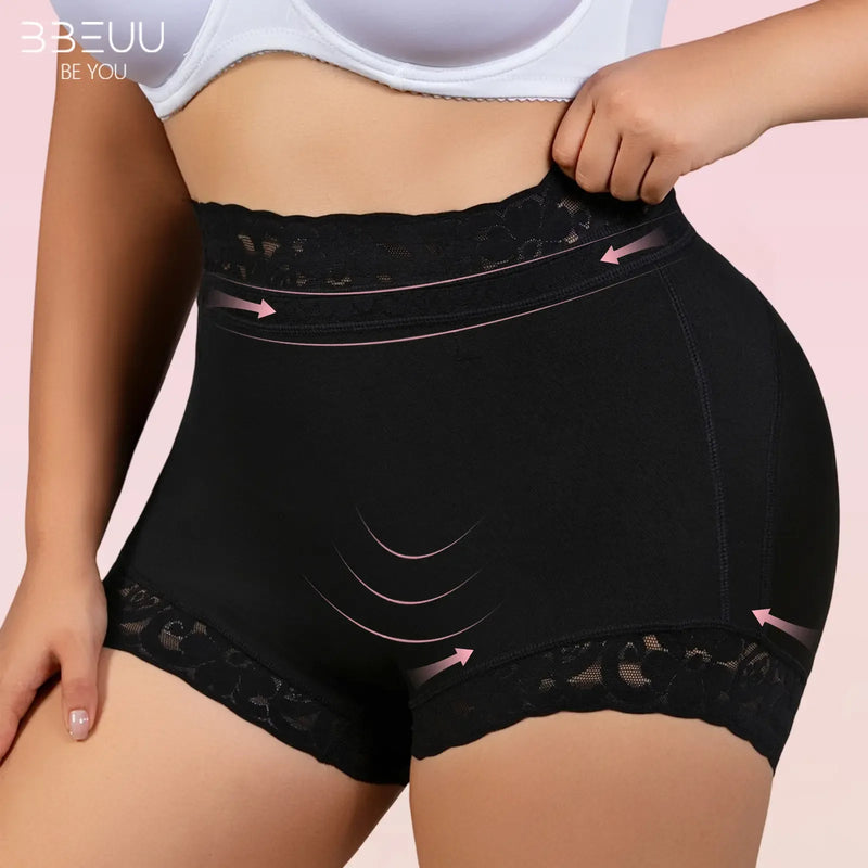 High Waist Shapewear Panty with Anti-Slip Silicone Band