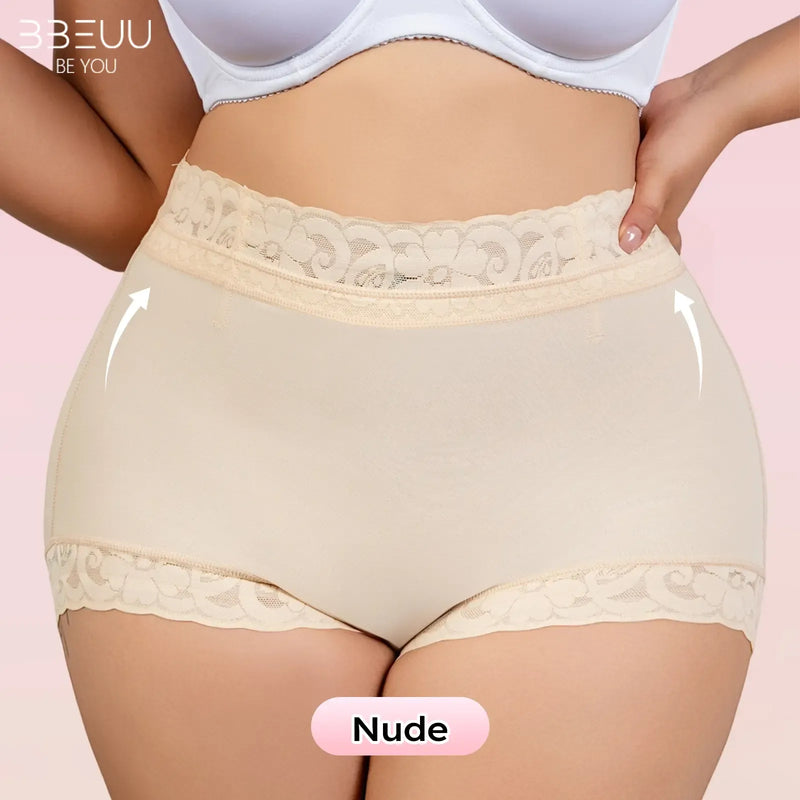 High Waist Shapewear Panty with Anti-Slip Silicone Band