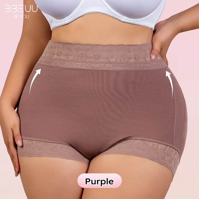 High Waist Shapewear Panty with Anti-Slip Silicone Band