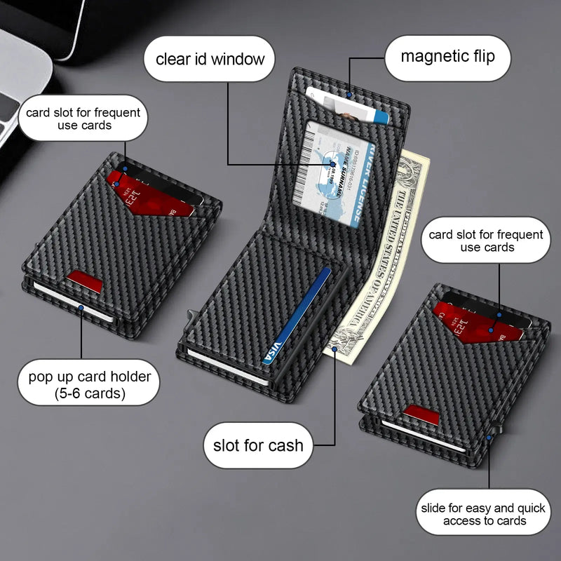 Men's Minimalist Bifold Wallet