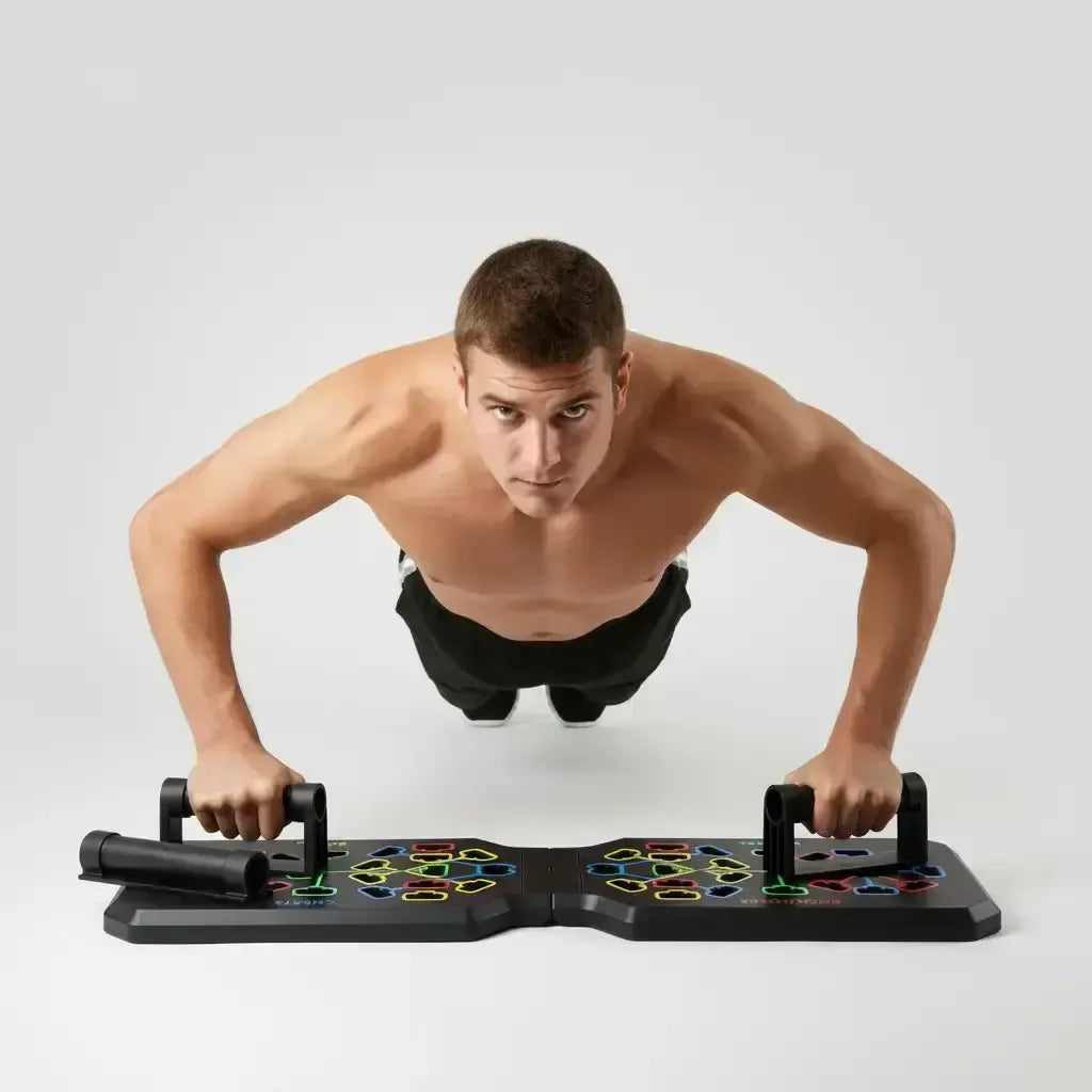 Foldable Multifunctional Push Up Board, Home Fitness Equipment for Chest Muscle Exercise, Professional Equipment for Burning Fat