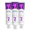 7-Pro Brightening Toothpaste | Purple Toothpaste Neutralizes Yellow Tones | Enamel-Safe Formula | Long-Lasting Fresh Breath