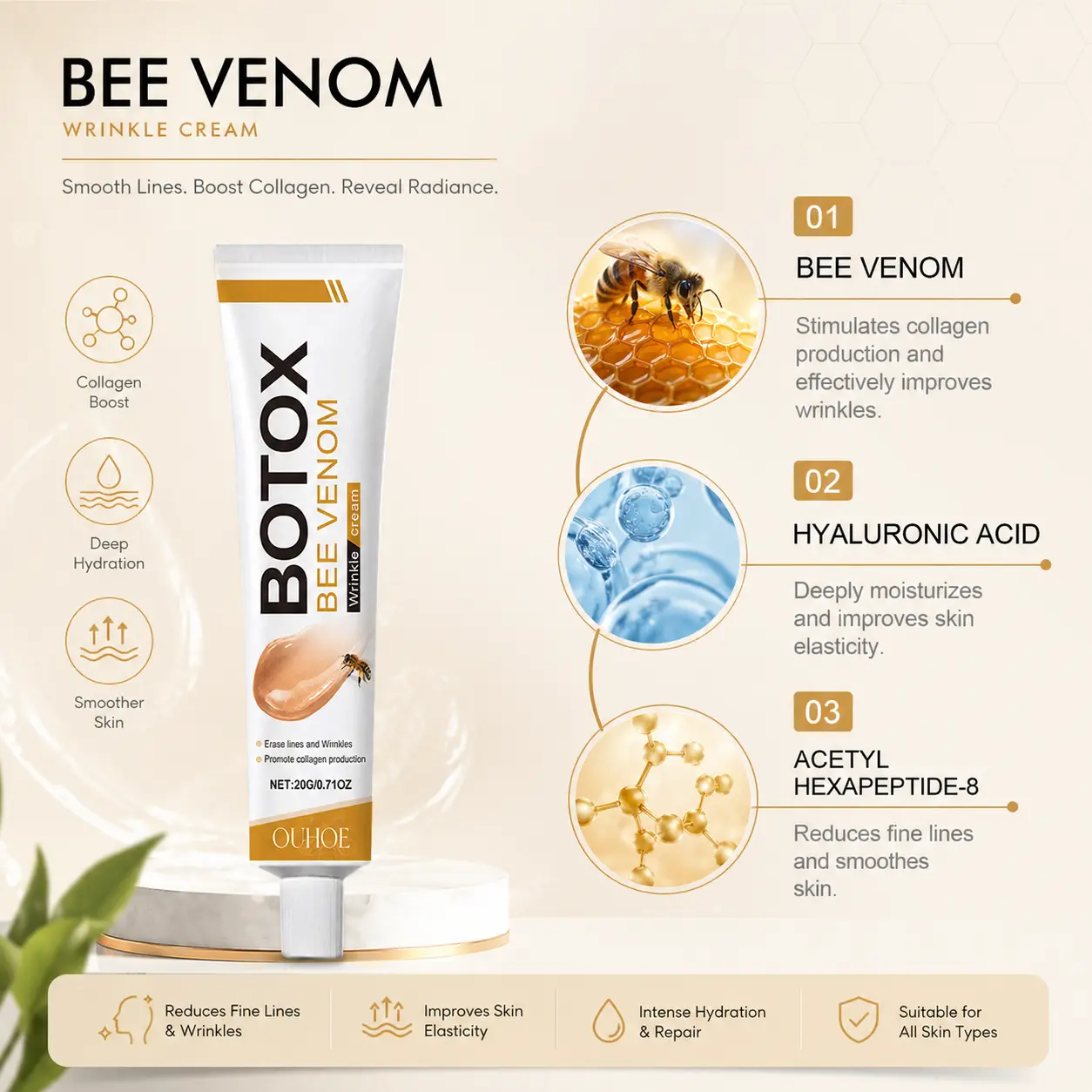 Botoxbee Venom Wrinkle Removal Cream