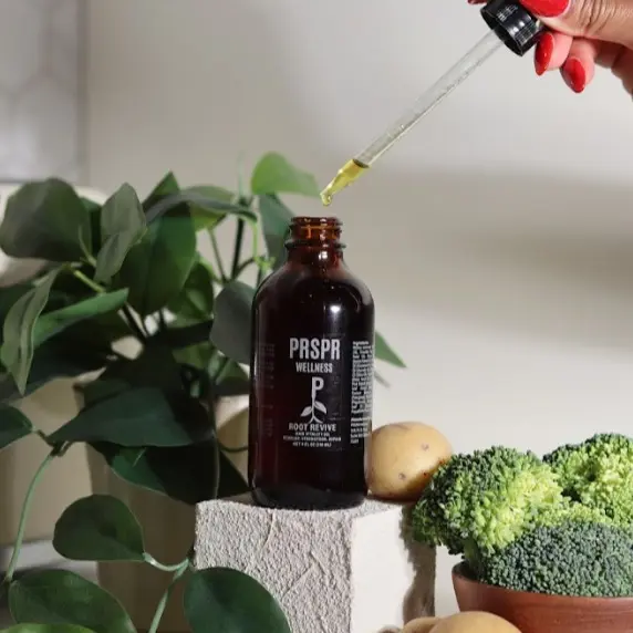 Organic Hair Growth Oil with Castor Oil, Pumpkin Seed Oil, and More