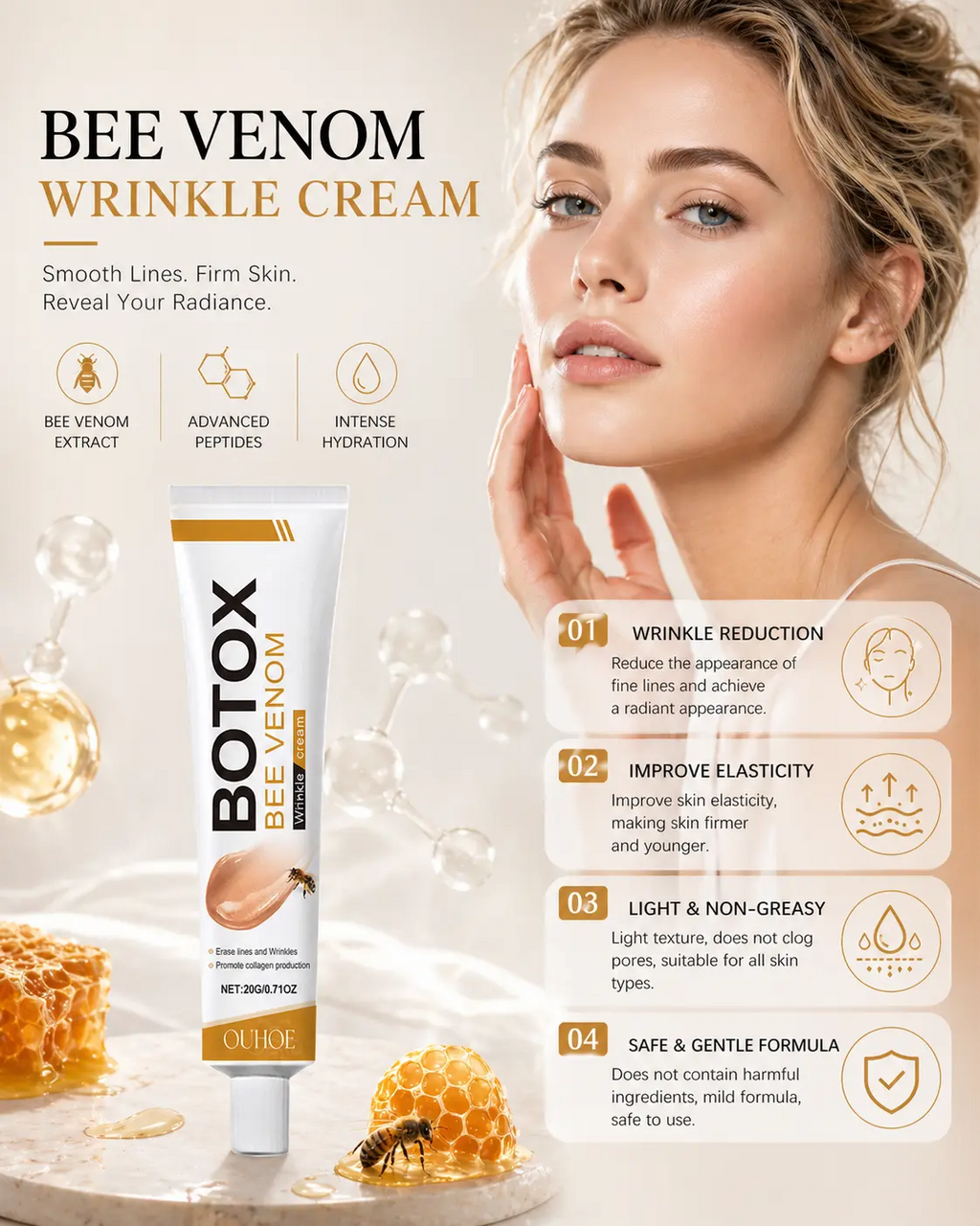 Botoxbee Venom Wrinkle Removal Cream