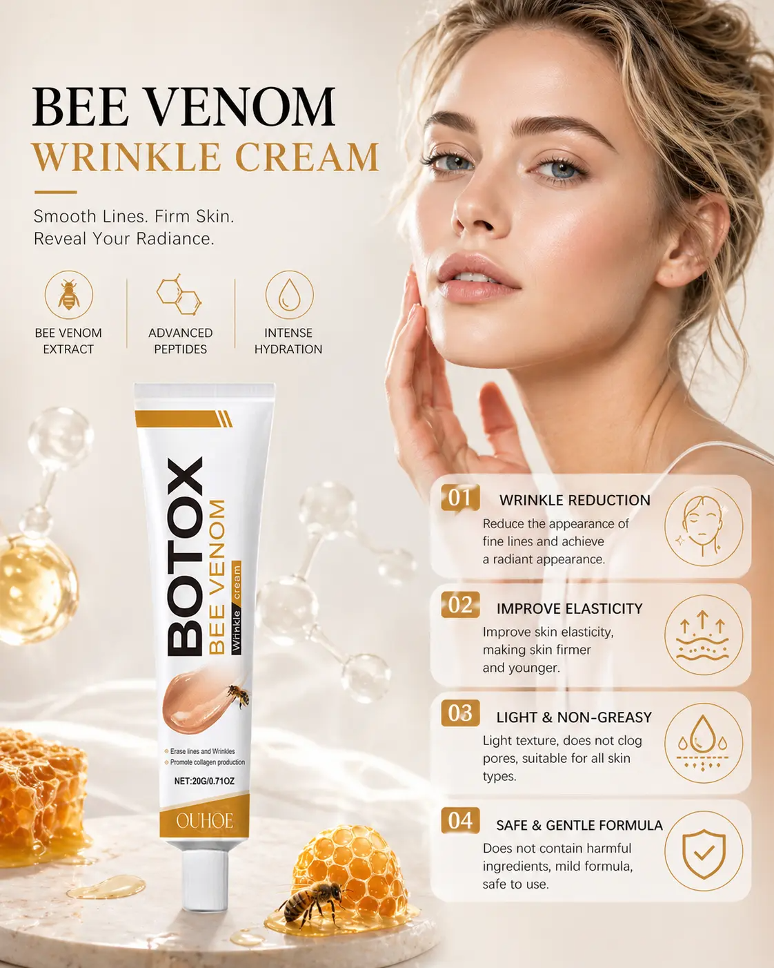 Botoxbee Venom Wrinkle Removal Cream