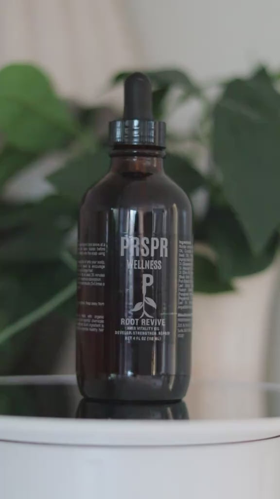 Organic Hair Growth Oil with Castor Oil, Pumpkin Seed Oil, and More